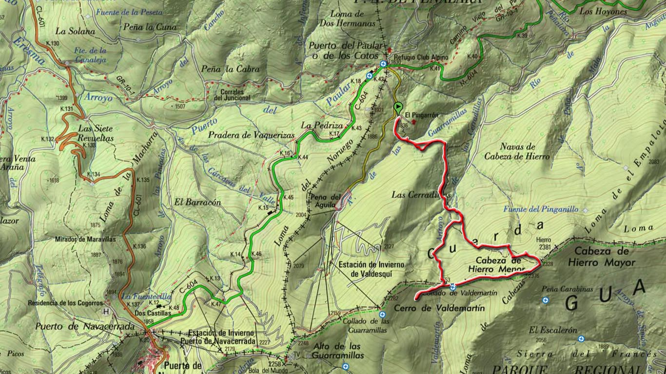 Ruta al Circo de las Cerradillas y Cabeza de Hierro 41 