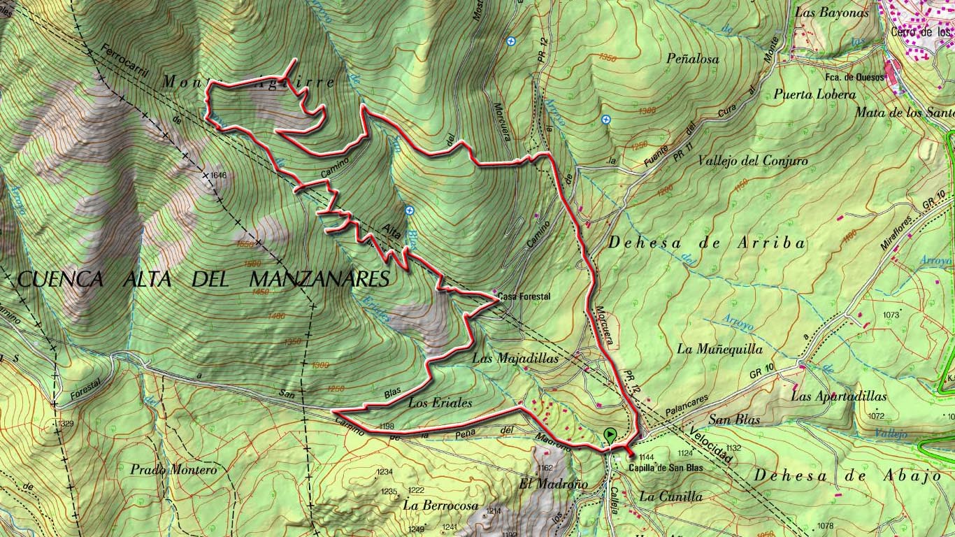 Ruta por las chorreras de San Blas en la zona de la Najarra de Miraflores de la Sierra 27 